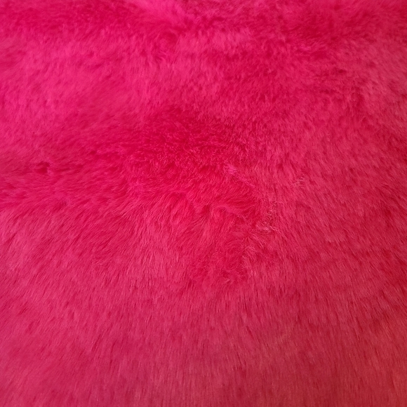 Fuzzy Barbie Pink Bag with Crossbody strap Soft - Picture 3 of 5